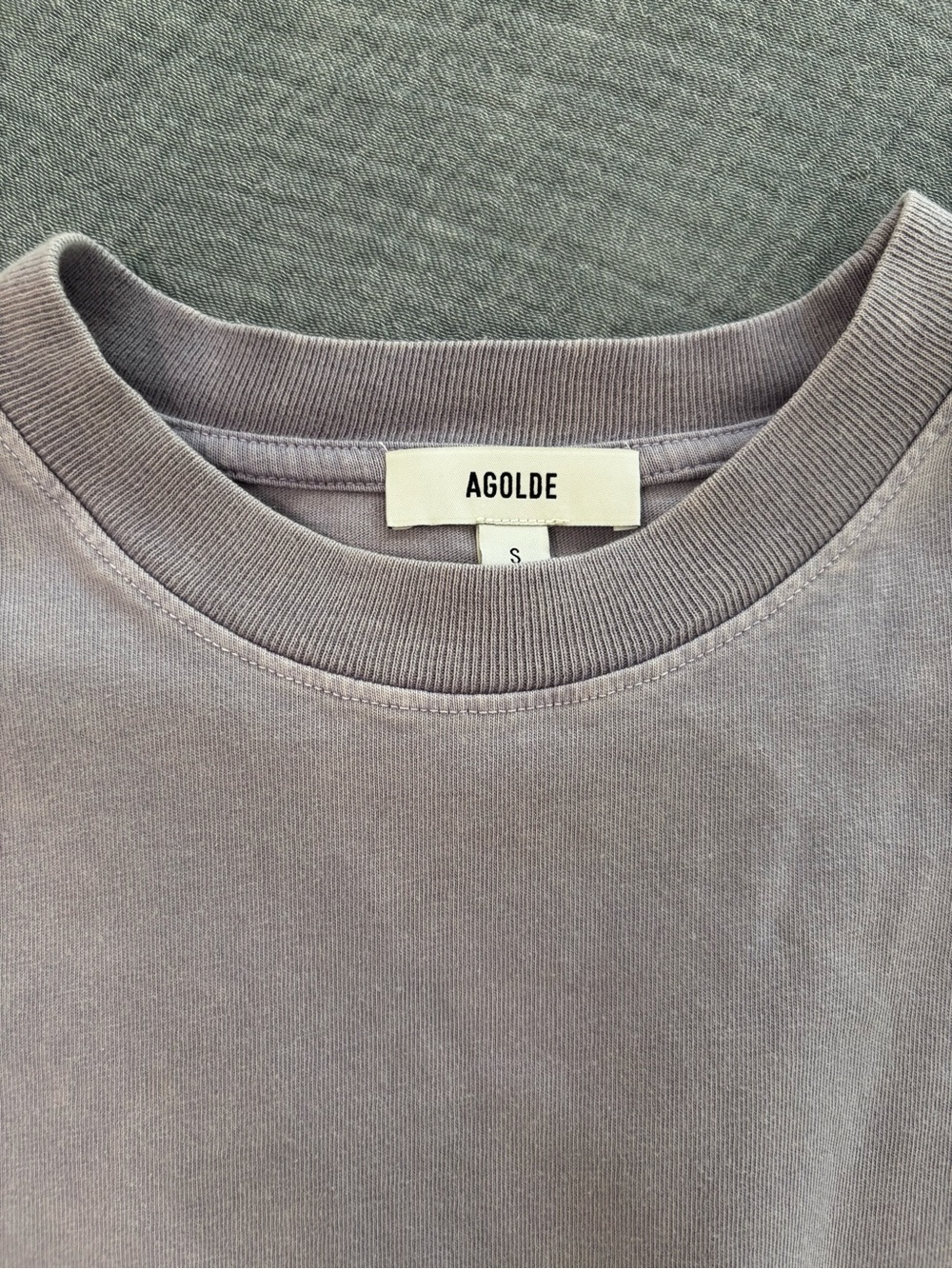 Agolde Bryce cap sleeve tee - Picture 4 of 9
